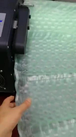 Almofadas de ar almofada de ar inflável bolha que envolve rolo de filme pequeno saco de ar material de amortecimento rolo de filme de bolha de ar